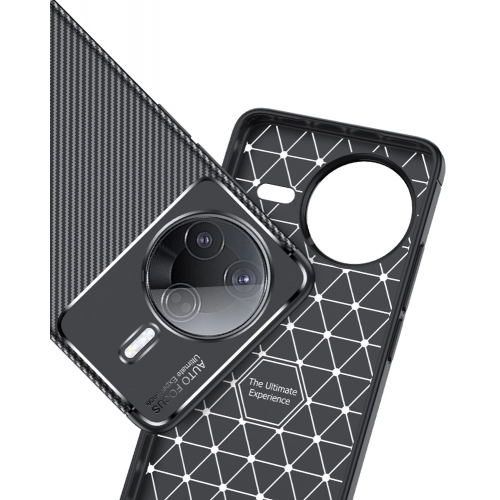 Xiaomi Poco F7 Pro Kılıf Silikon Parmak İzi Bırakmayan Karbon Soft Negro Kapak - Siyah