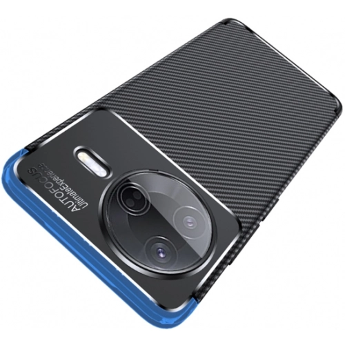 Xiaomi Poco F7 Pro Kılıf Silikon Parmak İzi Bırakmayan Karbon Soft Negro Kapak - Siyah