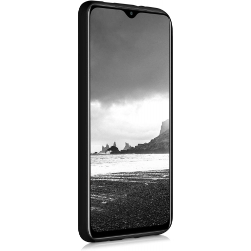 Xiaomi Poco M3 Kılıf İnce Soft Mat Renkli Esnek Silikon Kapak - Siyah