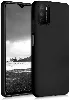 Xiaomi Poco M3 Kılıf İnce Mat Esnek Silikon - Siyah