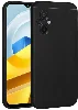 Xiaomi Poco M5 Kılıf İnce Mat Esnek Silikon - Siyah
