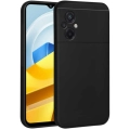 Xiaomi Poco M5 Kılıf İnce Soft Mat Renkli Esnek Silikon Kapak - Siyah