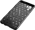 Xiaomi Poco M5s Kılıf Karbon Serisi Mat Fiber Silikon Negro Kapak - Lacivert