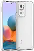 Xiaomi Poco M5s Kılıf Korumalı Kenarları Silikon Arkası Sert Coss Kapak  - Şeffaf