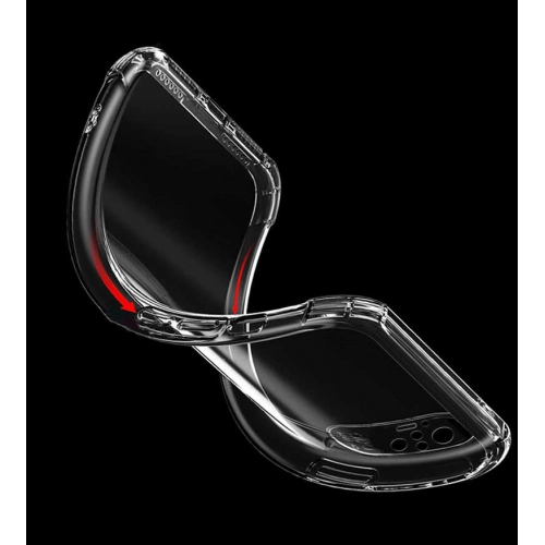 Xiaomi Poco M5s Kılıf Silikon Köşe Korumalı Airbag Darbe Emici Kapak - Şeffaf