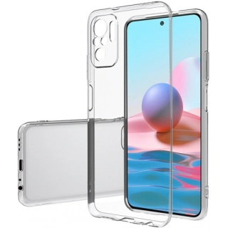 Xiaomi Poco M5s Kılıf Kamera Korumalı Esnek Silikon Kapak - Şeffaf