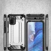 Xiaomi Poco M5s Kılıf Zırhlı Tank Crash Silikon Kapak - Gri