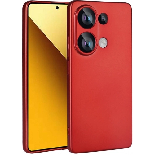 Xiaomi Poco M6 Pro 4G Kılıf İnce Soft Mat Renkli Esnek Silikon Kapak - Kırmızı