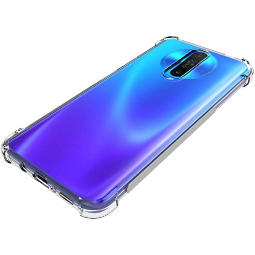 Xiaomi Poco X2 Kılıf Silikon Köşe Korumalı Airbag Darbe Emici Kapak - Şeffaf