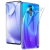 Xiaomi Poco X2 Kılıf Kamera Korumalı Esnek Silikon Kapak - Şeffaf