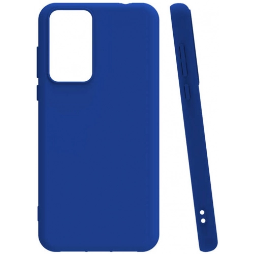 Xiaomi Poco X3 GT Kılıf Silikon Mat Esnek Kamera Korumalı Biye Kapak - Mavi