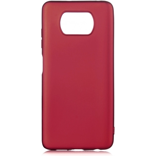 Xiaomi Poco X3 NFC Kılıf İnce Soft Mat Renkli Esnek Silikon Kapak - Mürdüm