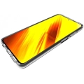 Xiaomi Poco X3 NFC Kılıf Kamera Korumalı Esnek Silikon Kapak - Şeffaf