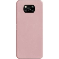 Xiaomi Poco X3 Pro Kılıf İnce Soft Mat Renkli Esnek Silikon Kapak - Rose Gold