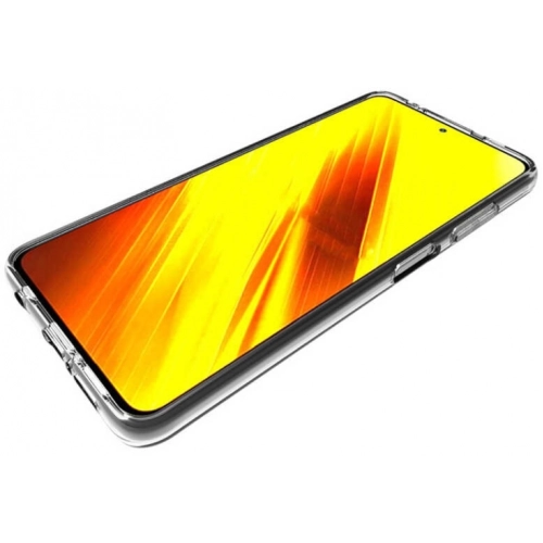 Xiaomi Poco X3 Pro Kılıf Kamera Korumalı Esnek Silikon Kapak - Şeffaf