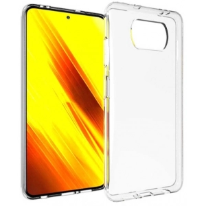 Xiaomi Poco X3 Pro Kılıf Kamera Korumalı Esnek Silikon Kapak - Şeffaf