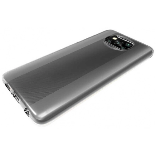 Xiaomi Poco X3 Pro Kılıf Kamera Korumalı Esnek Silikon Kapak - Şeffaf