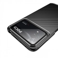 Xiaomi Poco X4 Pro Kılıf Silikon Parmak İzi Bırakmayan Karbon Soft Negro Kapak - Siyah