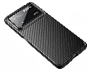 Xiaomi Poco X4 Pro Kılıf Karbon Serisi Mat Fiber Silikon Negro Kapak - Siyah