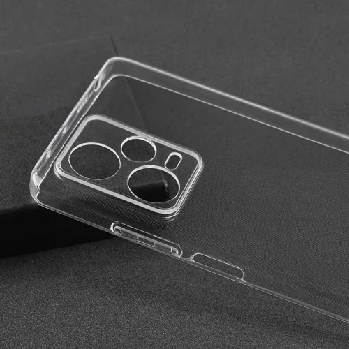 Xiaomi Poco X5 Pro Kılıf Kamera Lens Korumalı Esnek Süper Silikon 0.3mm - Şeffaf