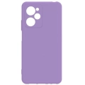 Xiaomi Poco X5 Pro Kılıf Silikon Mat Esnek Kamera Korumalı Biye Kapak - Lila