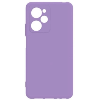 Xiaomi Poco X5 Pro Kılıf Silikon Mat Esnek Kamera Korumalı Biye Kapak - Lila