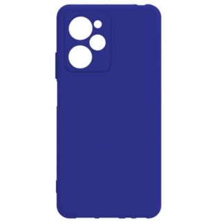 Xiaomi Poco X5 Pro Kılıf Silikon Mat Esnek Kamera Korumalı Biye Kapak - Mavi