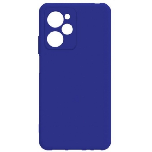 Xiaomi Poco X5 Pro Kılıf Silikon Mat Esnek Kamera Korumalı Biye Kapak - Mavi