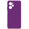Xiaomi Poco X5 Pro Kılıf Silikon Mat Esnek Kamera Korumalı Biye Kapak - Mor
