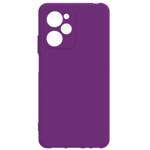 Xiaomi Poco X5 Pro Kılıf Silikon Mat Esnek Kamera Korumalı Biye Kapak - Mor