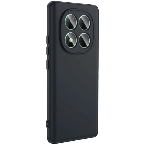 Xiaomi Poco X7 Kılıf İçi Kadife Mat Mara Lansman Silikon Kapak  - Siyah