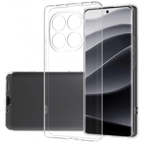 Xiaomi Poco X7 Kılıf Kamera Korumalı Esnek Silikon Kapak - Şeffaf