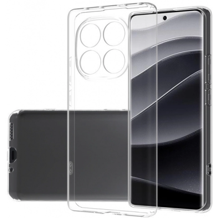 Xiaomi Poco X7 Kılıf Kamera Korumalı Esnek Silikon Kapak - Şeffaf