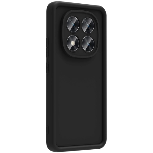 Xiaomi Poco X7 ile Uyumlu Kılıf Kamera Korumalı Silikon Ananas Kapak - Mürdüm