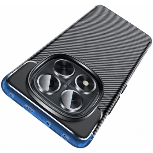 Xiaomi Poco X7 Kılıf Silikon Parmak İzi Bırakmayan Karbon Soft Negro Kapak - Siyah