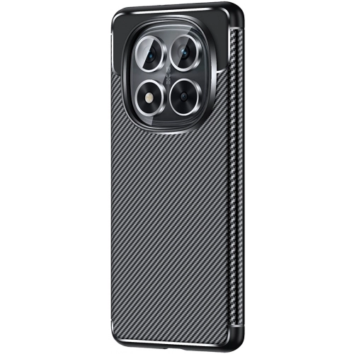 Xiaomi Poco X7 Kılıf Silikon Parmak İzi Bırakmayan Karbon Soft Negro Kapak - Siyah