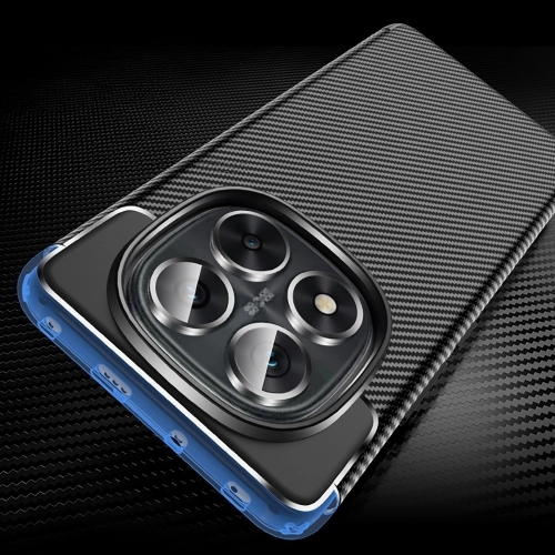 Xiaomi Poco X7 Kılıf Silikon Parmak İzi Bırakmayan Karbon Soft Negro Kapak - Siyah