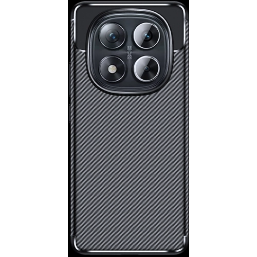 Xiaomi Poco X7 Kılıf Silikon Parmak İzi Bırakmayan Karbon Soft Negro Kapak - Siyah