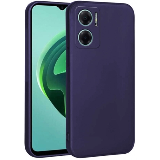 Xiaomi Redmi 10 5G Kılıf İnce Soft Mat Renkli Esnek Silikon Kapak - Lacivert