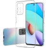 Xiaomi Redmi 10 Kılıf Kamera Korumalı Esnek Silikon Kapak - Şeffaf