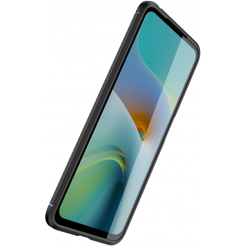 Xiaomi Redmi 10 Kılıf Silikon Parmak İzi Bırakmayan Karbon Soft Negro Kapak - Siyah