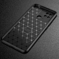 Xiaomi Redmi 10C Kılıf Silikon Parmak İzi Bırakmayan Karbon Soft Negro Kapak - Siyah