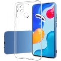 Xiaomi Redmi 10C Kılıf Kamera Korumalı Esnek Silikon Kapak - Şeffaf