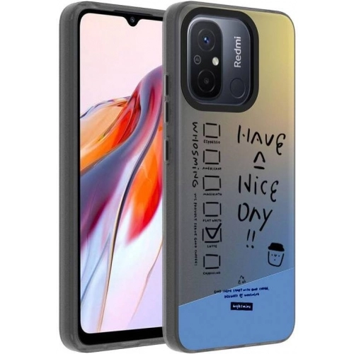 Xiaomi Redmi 12C Kılıf Desenli Zore Dragon Sert Kapak - Have