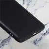 Xiaomi Redmi 12C Kılıf Zore Biye Mat Esnek Silikon - Siyah
