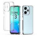 Xiaomi Redmi 13 4G Kılıf Kamera Korumalı Esnek Silikon Kapak - Şeffaf