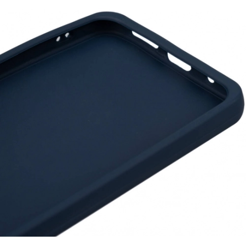 Xiaomi Redmi 13 4G Kılıf Silikon Mat Esnek Kamera Korumalı Biye Kapak - Lacivert