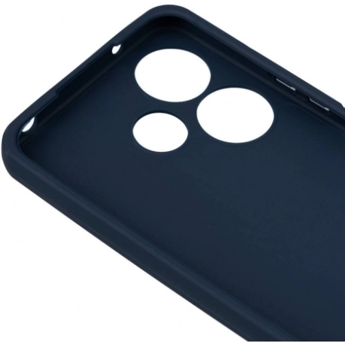 Xiaomi Redmi 13 4G Kılıf Silikon Mat Esnek Kamera Korumalı Biye Kapak - Mor