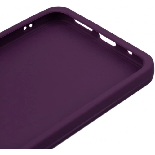 Xiaomi Redmi 13 4G Kılıf Silikon Mat Esnek Kamera Korumalı Biye Kapak - Mor