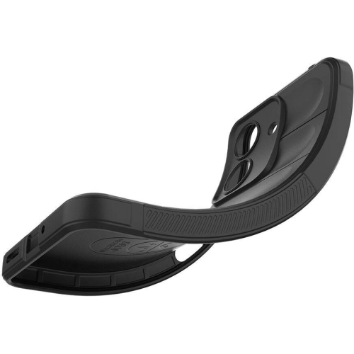 Xiaomi Redmi 13C Kılıf Esnek TPU Oyuklu Arka Yüzey Tasarımlı Zore Etnik Silikon Kapak - Kırmızı